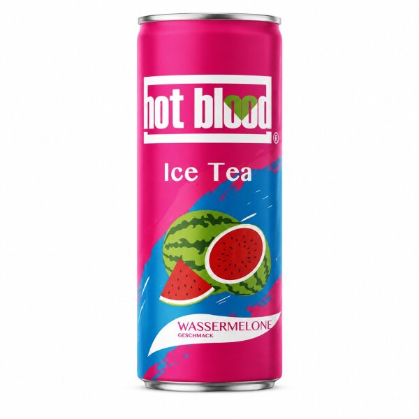 Hot Blood Ice Tea | Peach | 330ml - VE = 24 Stk.