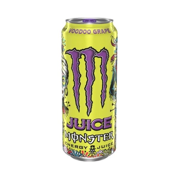 Monster USA | Juice Vodoo Grape | 473ml - VE = 24 Stk.