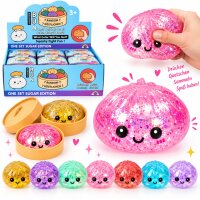 Squishy Mystery Dumpling Hype Spielzeug 8,5 cm | Glitzer