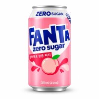 Fanta Zero Korea | Peach | 350ml - VE = 24 Stk.