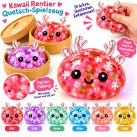 Squishy Mystery Dumpling 5 cm | Glitzer Rentier Perlen