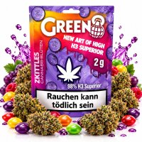 Green8 Blüten | 98% H3 Superior Blend | Zkittles 2g
