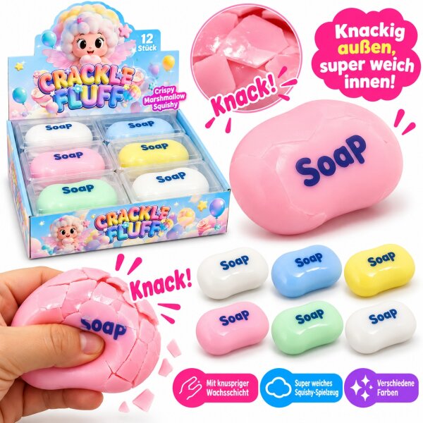 Crispy Wax Squishy | Seife | VE = 12 Stk