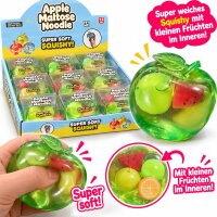 Squishy | Apfel mit Früchten | VE = 12 Stk