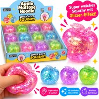 Squishy | Apfel Glitzer | VE = 12 Stk