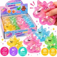 Squishy | Einhorn Glitzer | VE = 12 Stk