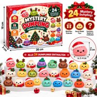 Adventskalender mit 24 Überraschungen | Squishy...