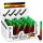 Wildfire Pfeife Glas | Rainbow | VE = 30 Stk.