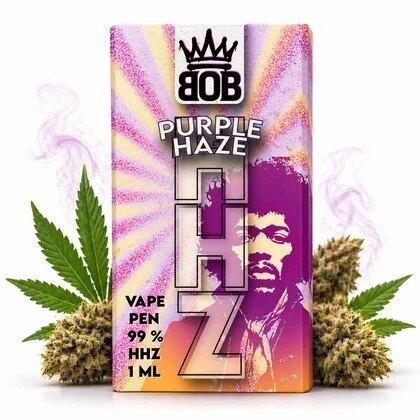 BOB HHZ Vape | Purple Haze 1ml