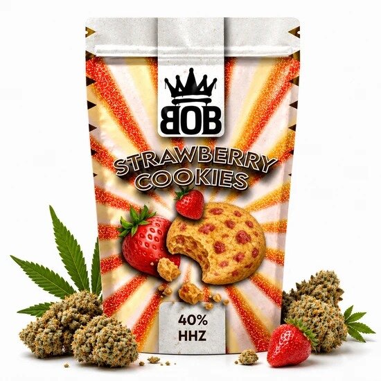 BOB HHZ Blüten | Strawberry Cookies 40%