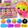 Squishy Dumpling 9 cm | Regenbogen | VE = 12 Stk