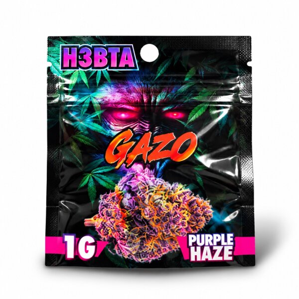 Gazo H3BTA Blüten | Purple Haze 1g