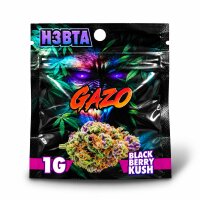 Gazo H3BTA Blüten | Blackberry Kush 1g