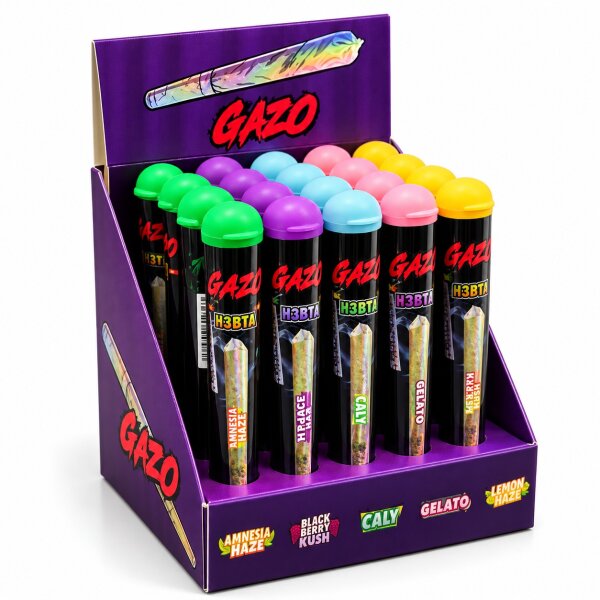 Gazo H3BTA Pre-Rolls | 5 Sorten VE = 20 Stk