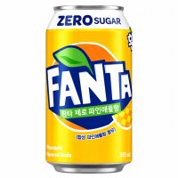 Fanta Zero Korea | Pineapple | 350ml - VE = 24 Stk.