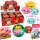 Christmas Maltose Squishy 3 in 1 | Rentier Glitzer | VE = 12 Stk